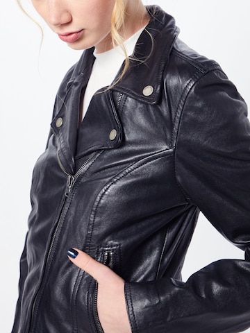 FREAKY NATION Lederjacke 'Bali' in Schwarz