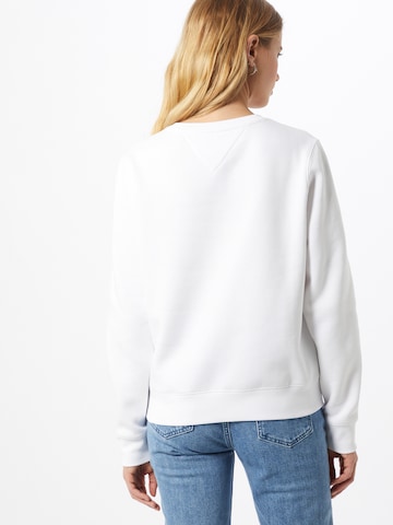 Sweat-shirt Tommy Jeans en blanc