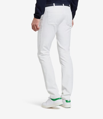 Meyer Hosen Regular Pants 'Carnoustie' in White