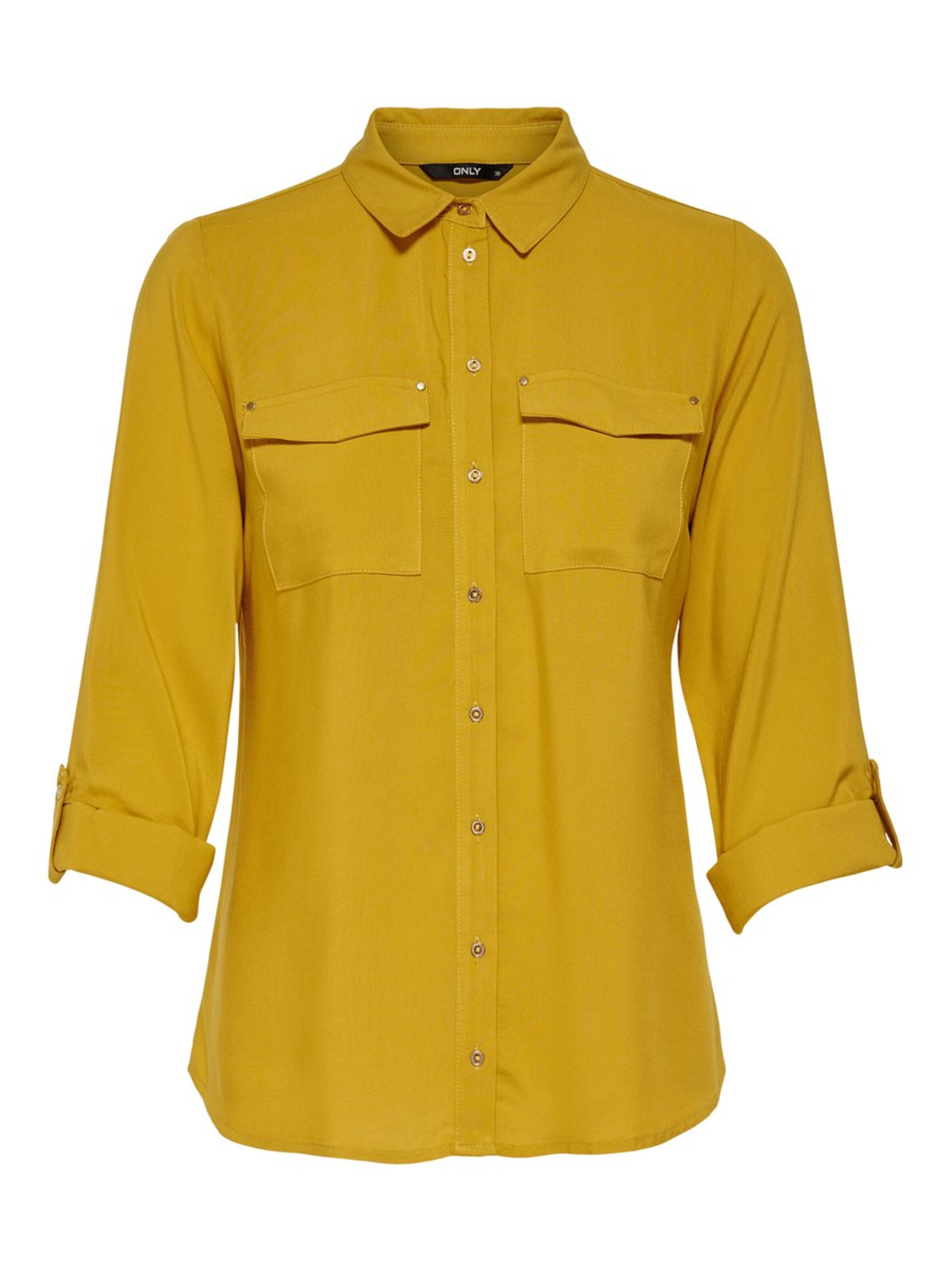 ONLY - Blouse in de kleur Donkergeel