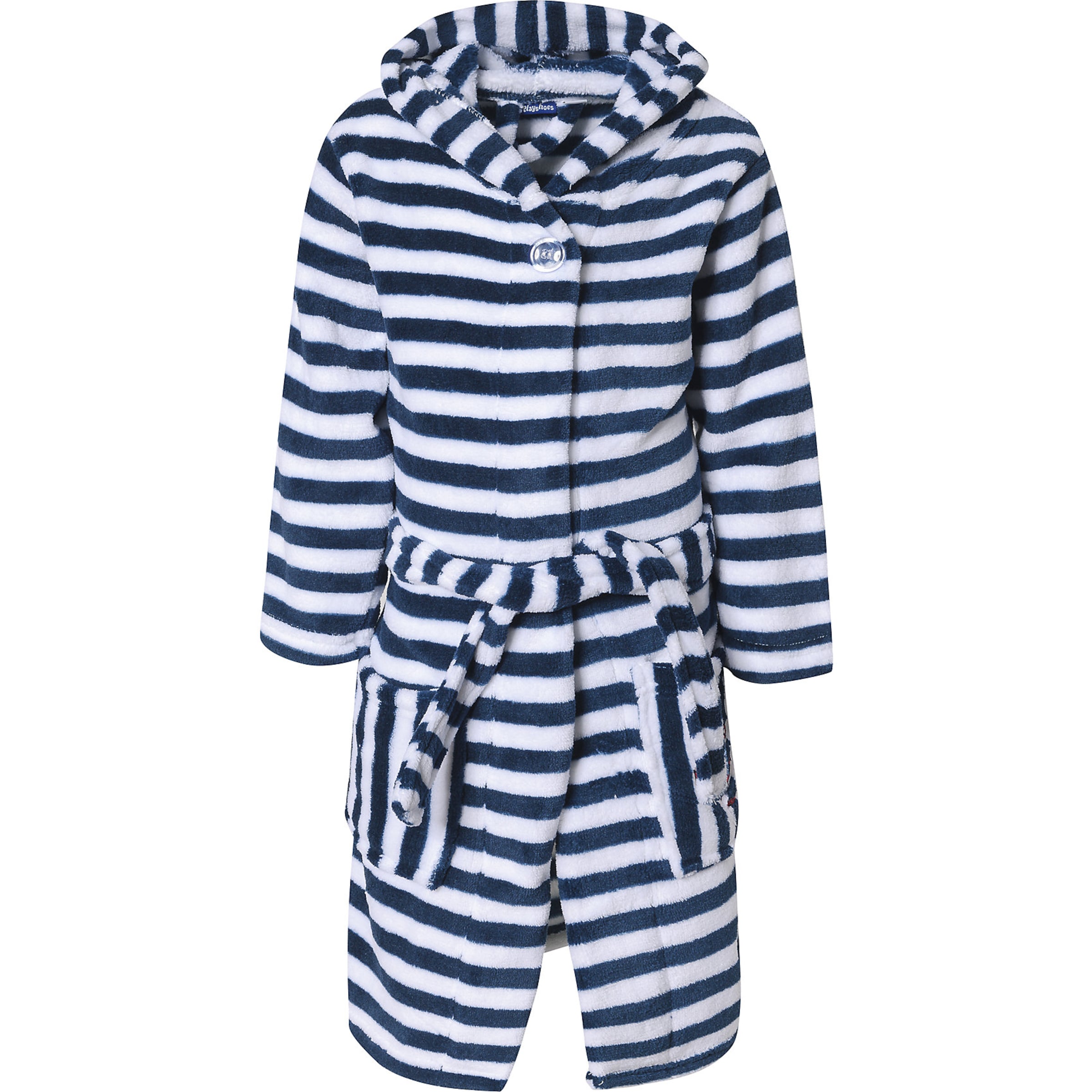 PLAYSHOES Bathrobe 'Maritim' in Mixed colors: front