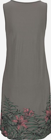 BEACH TIME Beach dress in Grey: front