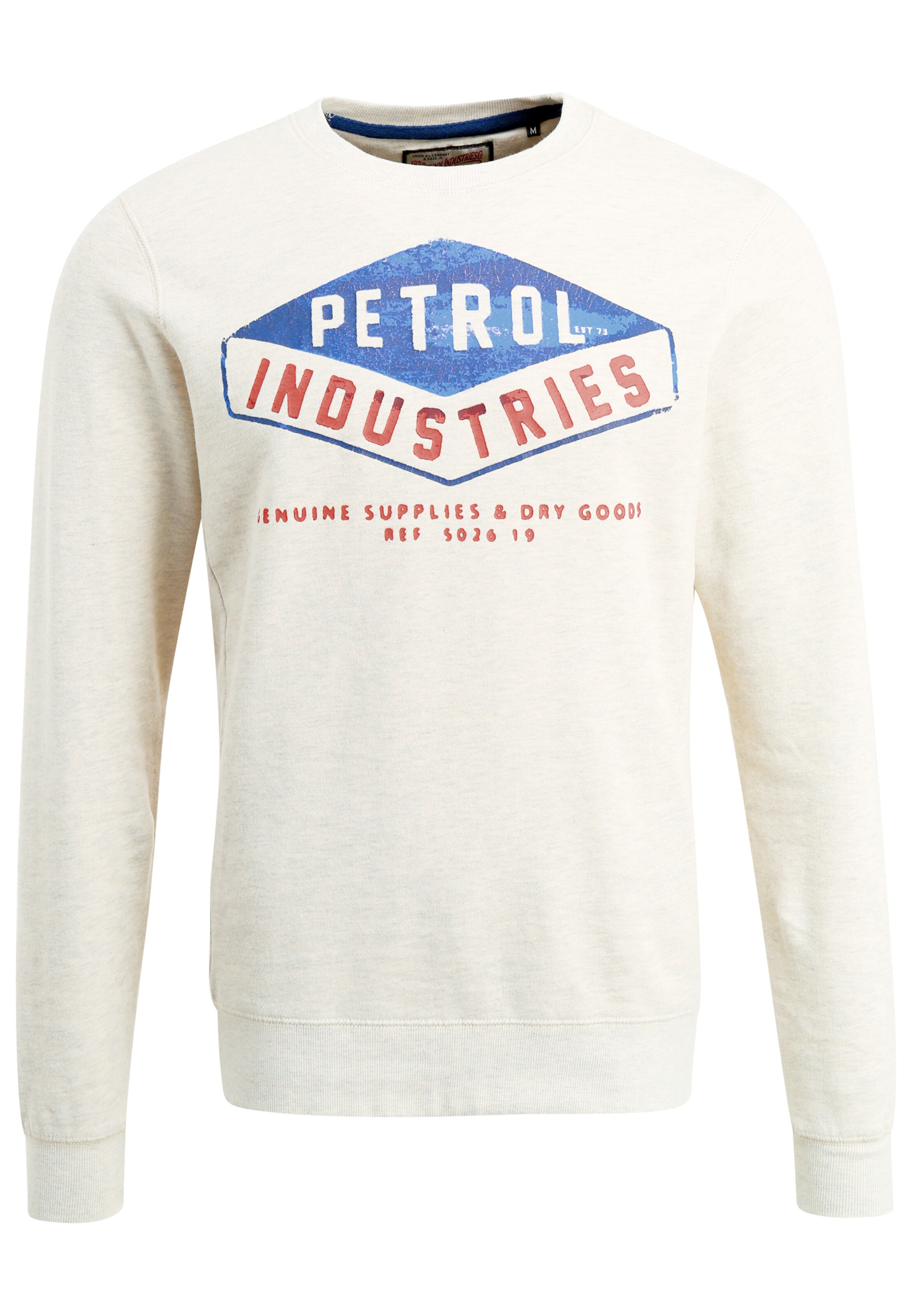 Petrol Industries - Sweatshirt in de kleur Parelwit