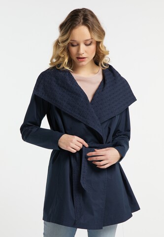 DreiMaster Vintage Summer Coat in Blue: front