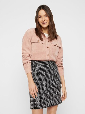 PIECES Bluse 'EFFI' i pink: forside