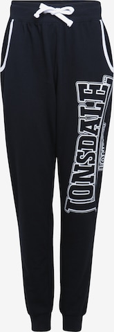 LONSDALE Tapered Hose 'Marldon' in Schwarz: predná strana