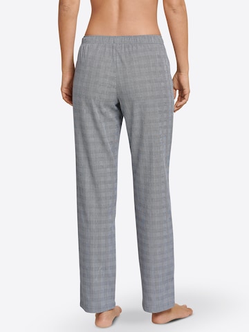 Pantalon de pyjama SCHIESSER en bleu : derrière