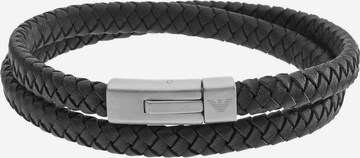 Bracelet 'EGS2176040' Emporio Armani en noir : devant