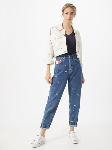 Tommy Jeans Tričko – modrá