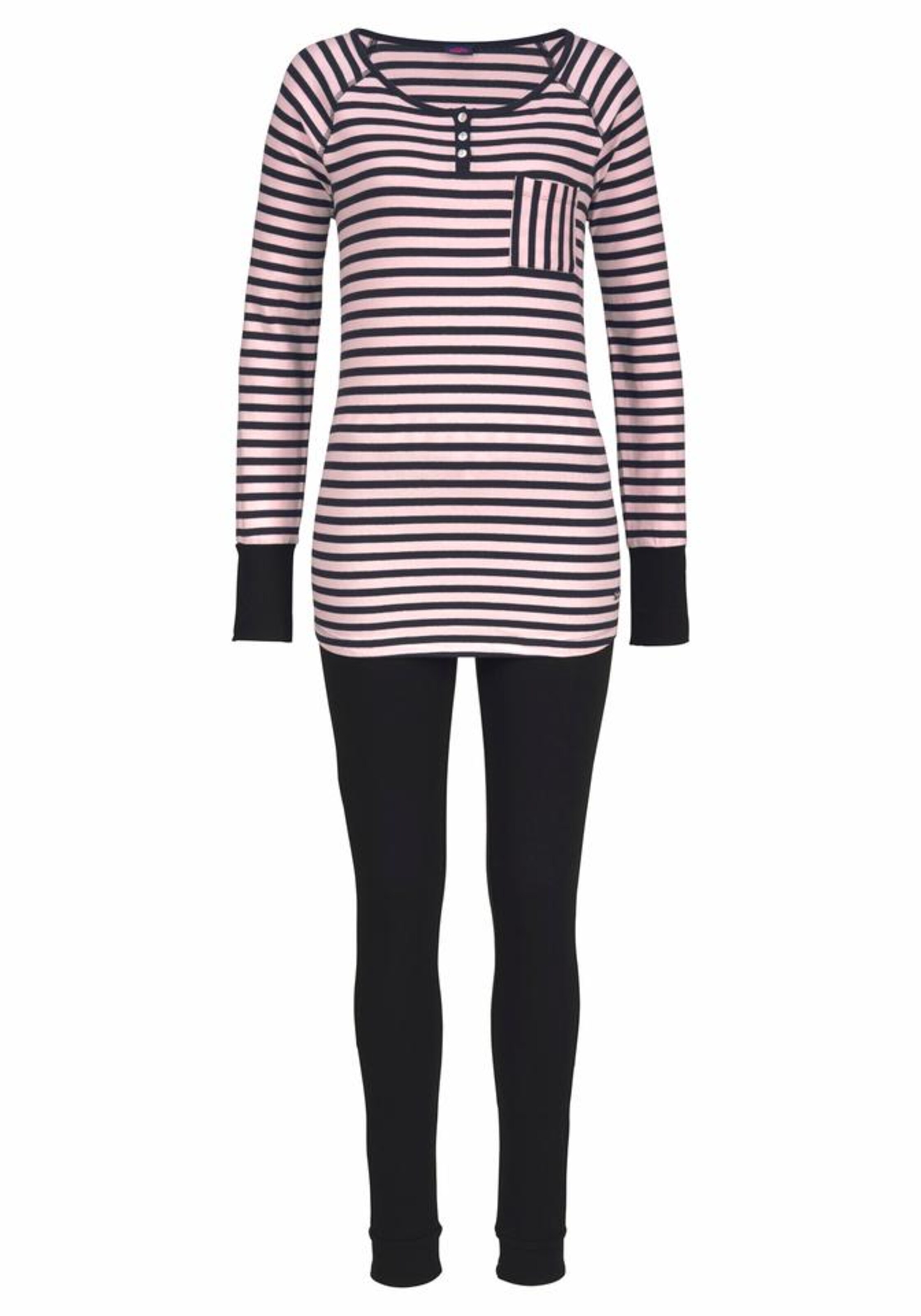 BUFFALO - Pyjama mit Leggings in rosa