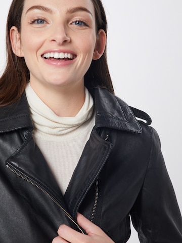 Ibana Between-season jacket 'Bear blaze' in Black: front