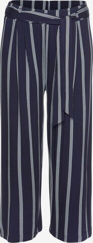 LASCANA Wide leg Pants in Blue: front