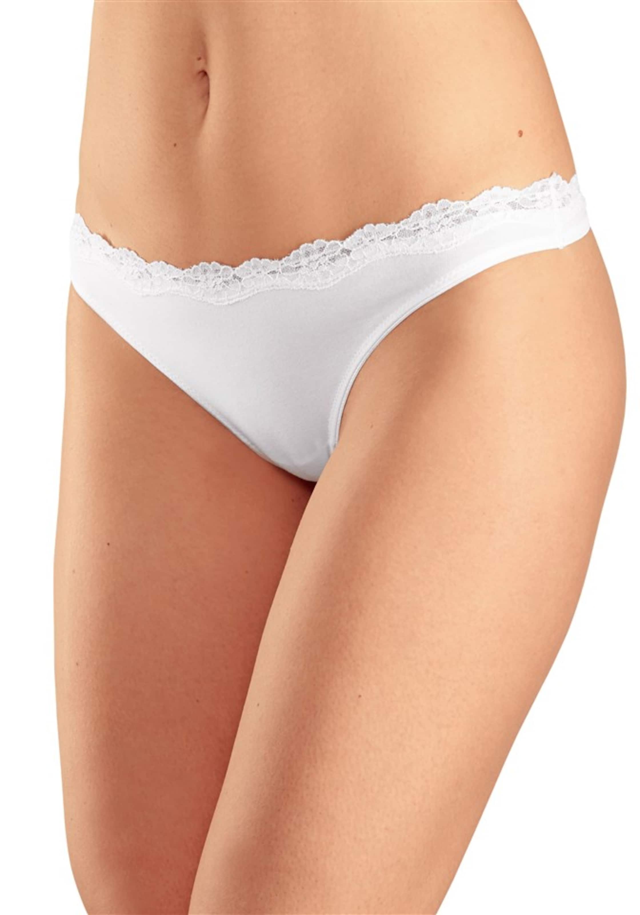 LASCANA String in Weiß: Vorderseite