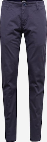 Coupe slim Pantalon chino 'Kerman' DICKIES en bleu : devant