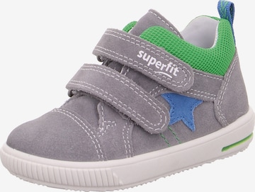 SUPERFIT First-Step Shoes 'Moppy' in Grey: front