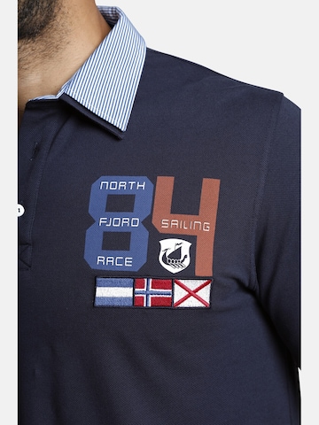 Jan Vanderstorm Shirt 'Trols' in Blauw