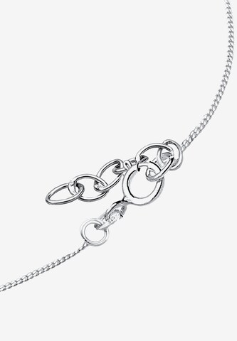 ELLI Necklace 'Herz Kreuz' in Silver