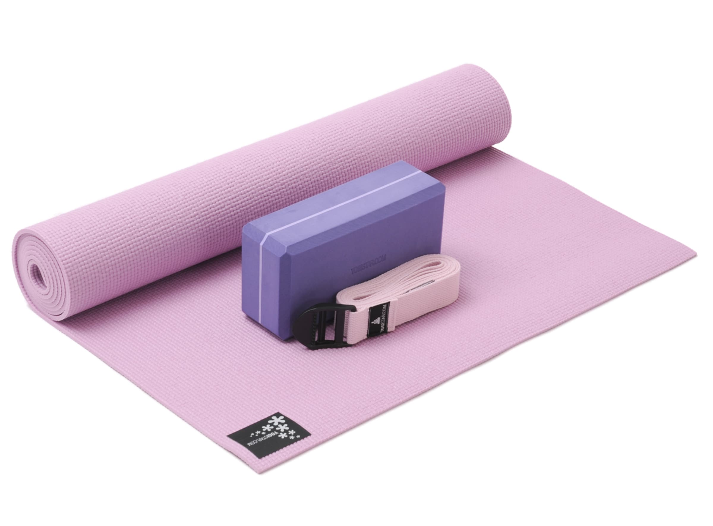 YOGISTAR.COM Yoga-set Kick It - One in Pink: Vorderseite