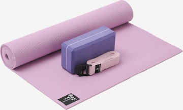 YOGISTAR.COM Mat in Pink: front