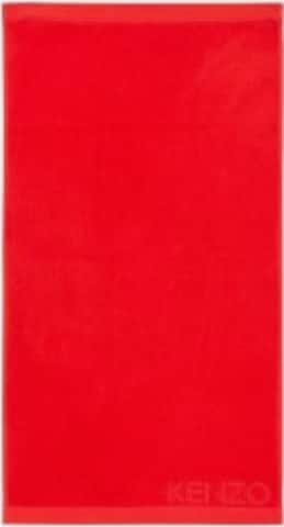Kenzo Home Towel 'ICONIC' in Red: front
