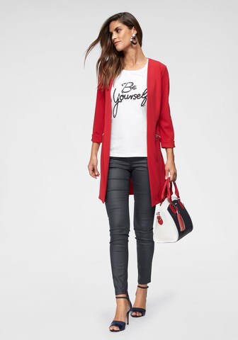 LAURA SCOTT Blazer in Red