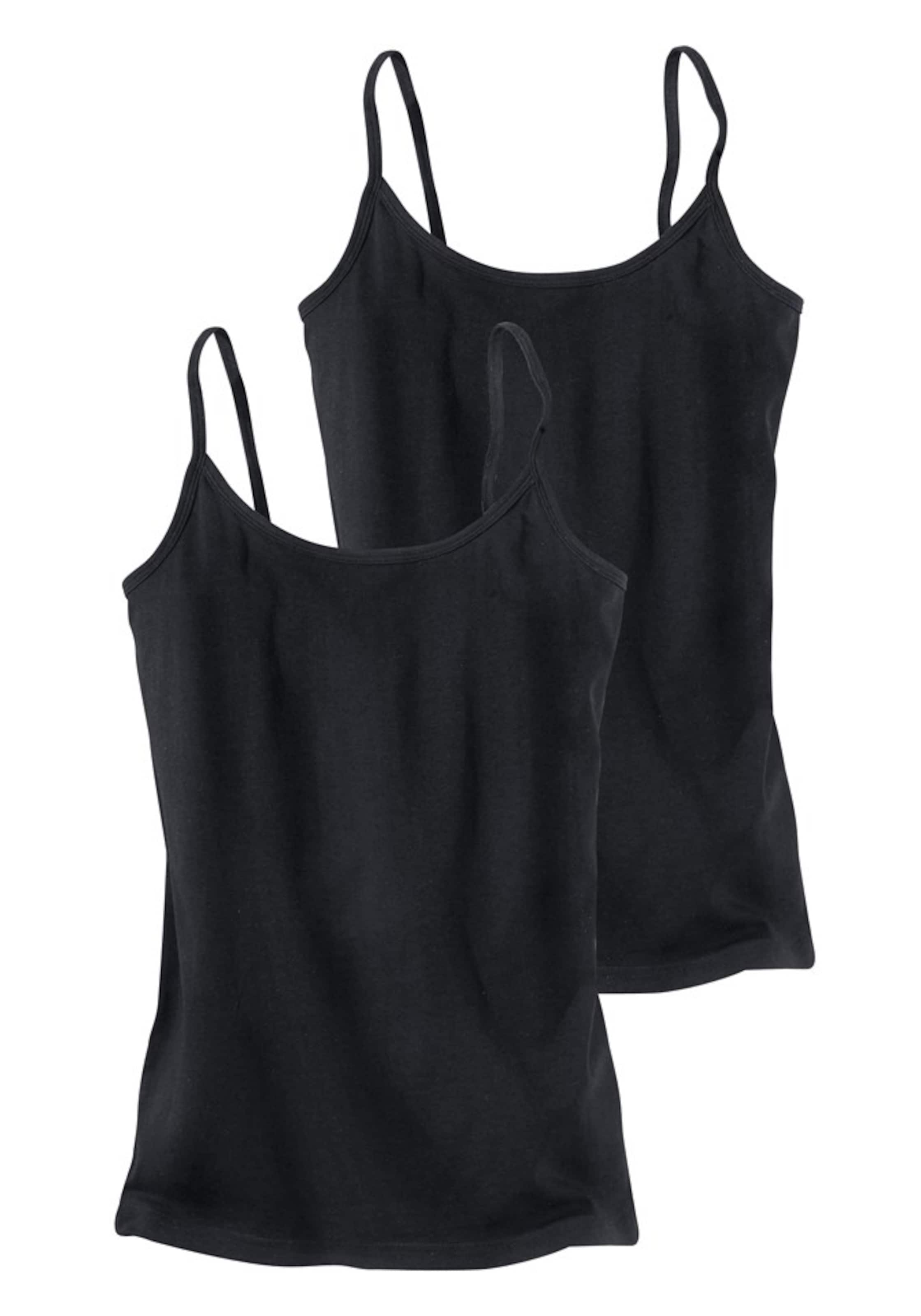 H.I.S Onderhemd in Zwart: voorkant