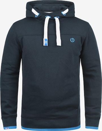 !Solid Sweatshirt 'Benjamin Hood' in Blue: front