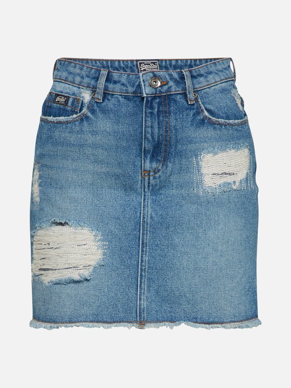 Superdry Rok DENIM MINI SKIRT in Blauw denim ABOUT YOU Superdry Rok DENIM MINI SKIRT in Blauw denim ABOUT YOU
