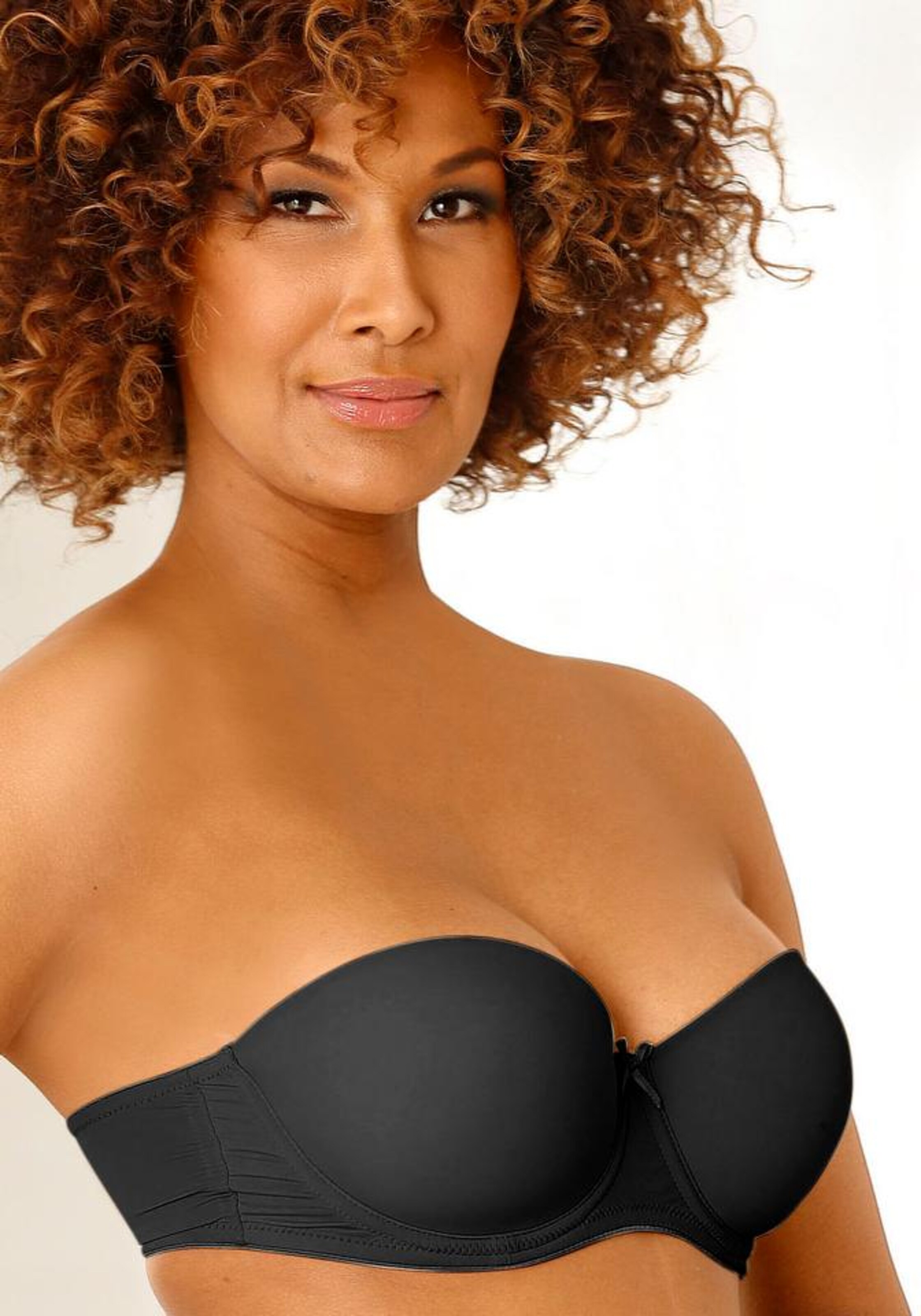 NUANCE - Schalen-BH in schwarz