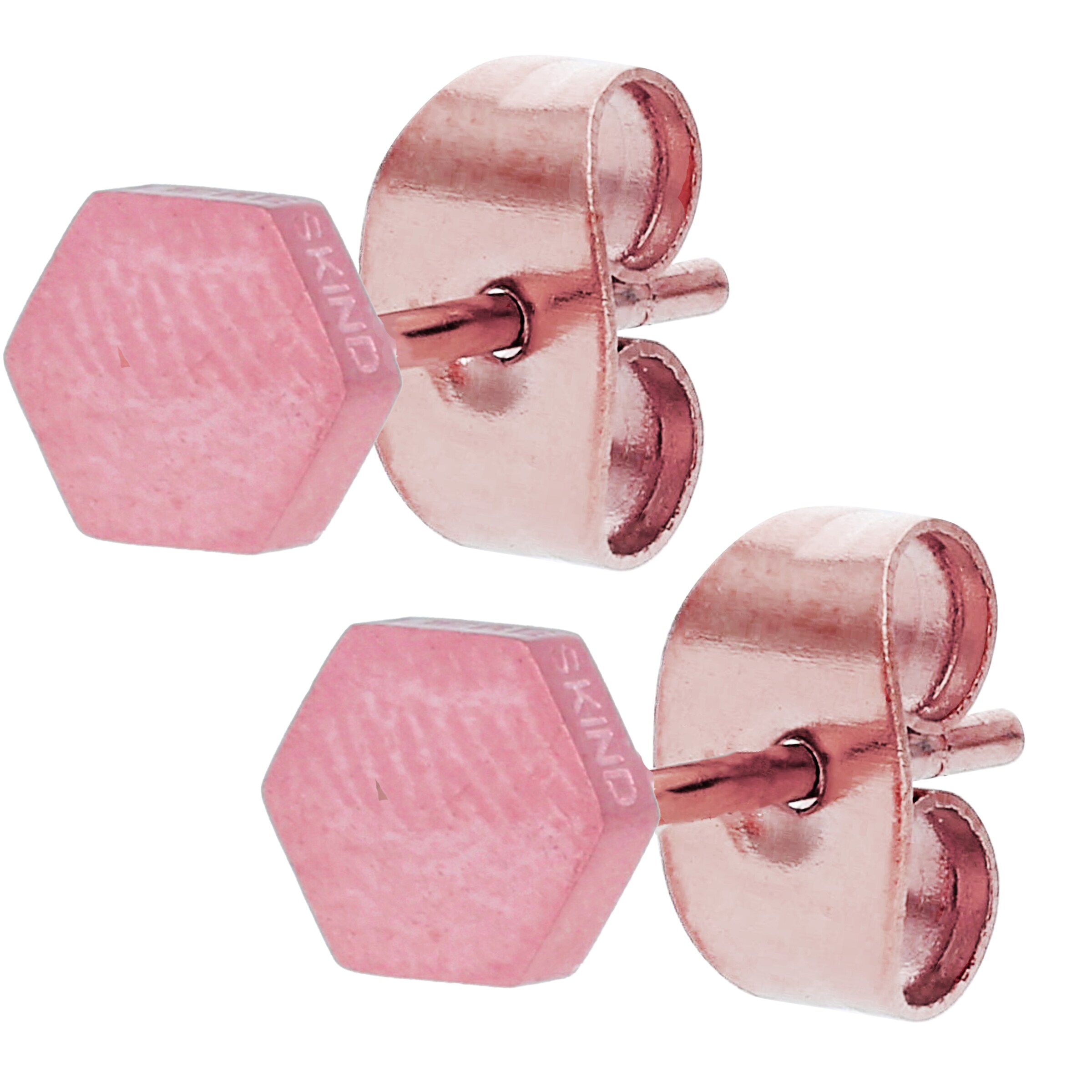 Boucles d'oreilles Liebeskind Berlin en or : devant