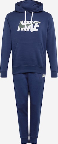 Regular Survêtement Nike Sportswear en bleu : devant