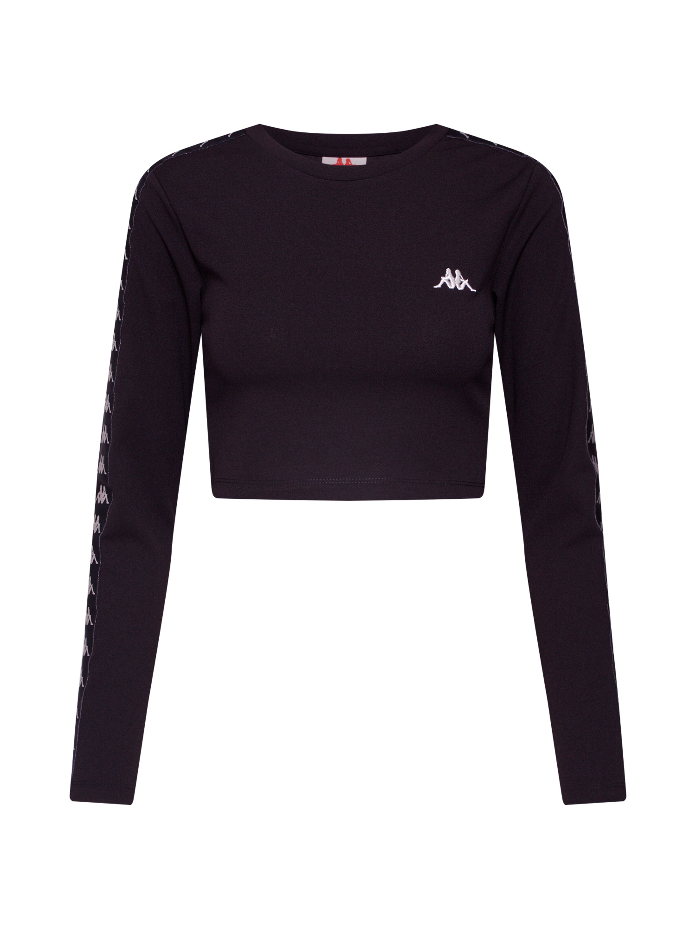 KAPPA - Top 'Fuchsiana' in de kleur Zwart