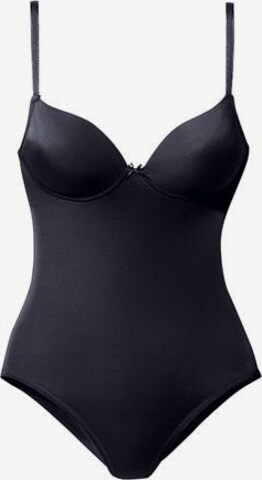 LASCANA Push-up-Body in Schwarz: predná strana