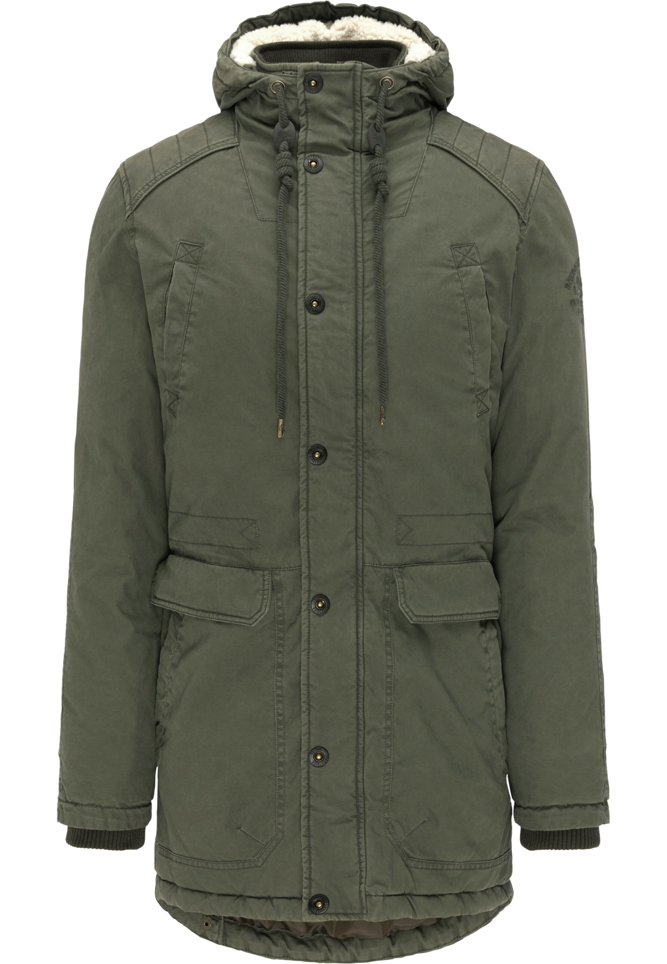 Petrol Industries - Winterparka in de kleur Groen