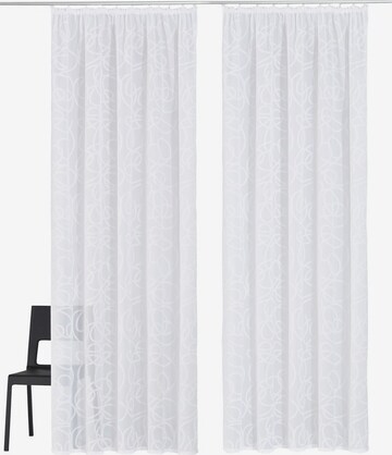 MY HOME Curtains & Drapes 'Tanaro' in White: front