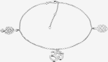 Nenalina Foot Jewelry 'Chakra' in Silver: front
