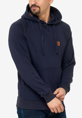 INDICODE JEANS Sweatshirt 'Litcham' in Blauw