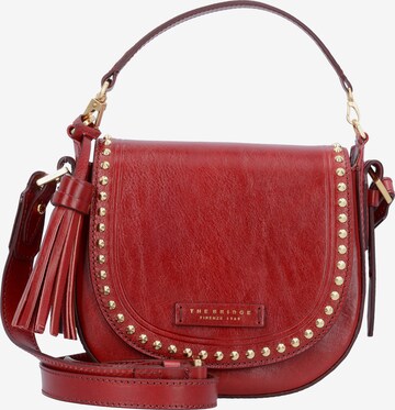 The Bridge 'Rock' Handtasche Leder 21 cm in Rot: predná strana