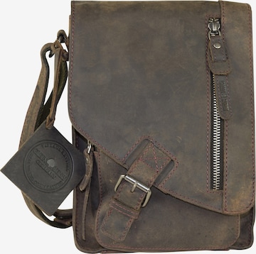 GREENBURRY Crossbody Bag 'Vintage Revival' in Brown: front