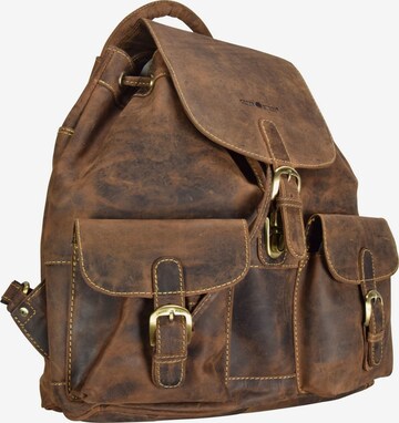 GREENBURRY Backpack in Brown: front