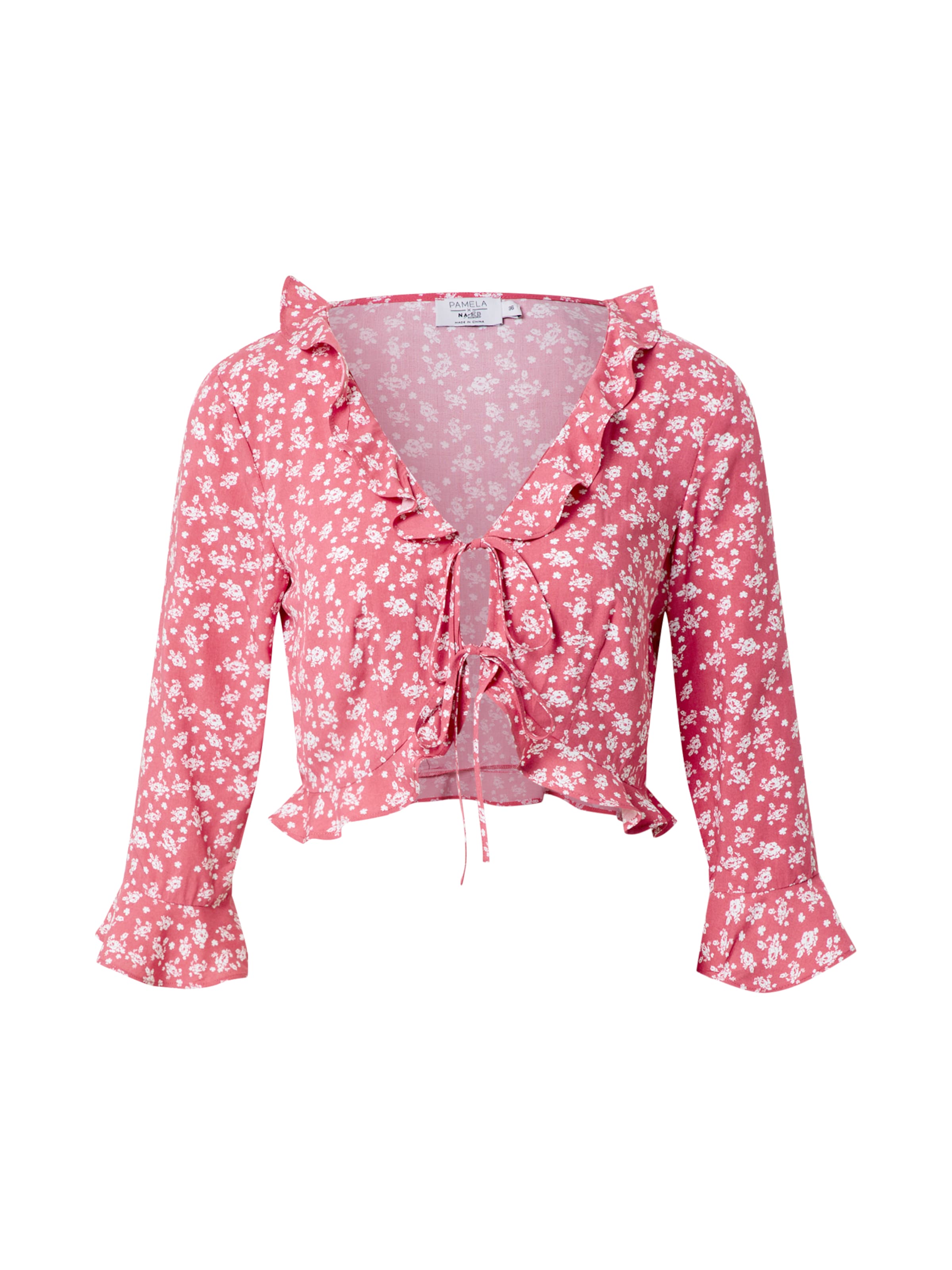 NA-KD Bluse i rød: forside