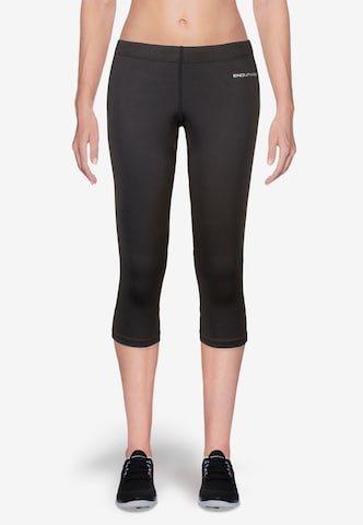 ENDURANCE Skinny Sportbroek 'Zaragosa' in Grijs: voorkant