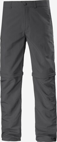 VAUDE Outdoor Pants 'Detective ZO II' in Grey: front