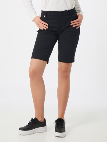 Lauren Ralph Lauren Regular Trousers 'REALEEN' in Black: front
