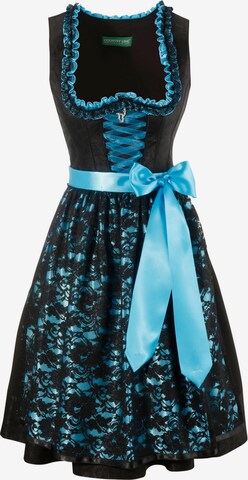 Dirndl di COUNTRY LINE in nero: frontale