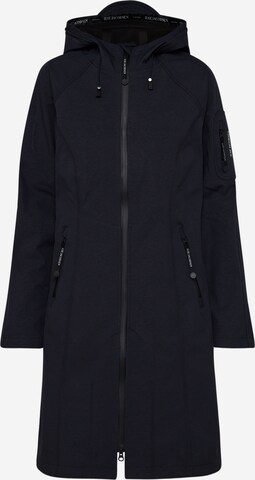 ILSE JACOBSEN Raincoat in Blue: front