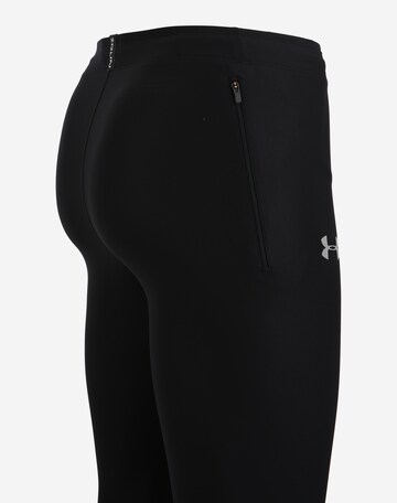 UNDER ARMOUR Skinny Sportbroek 'True' in Zwart