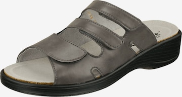 Natural Feet Mules 'Ines' in Grey: front