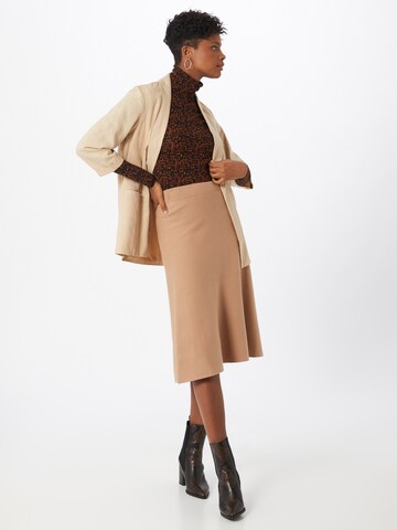 Jupe 'FRESNO' VERO MODA en beige