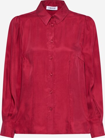 EDITED Blouse 'Nascha' in Rood: voorkant